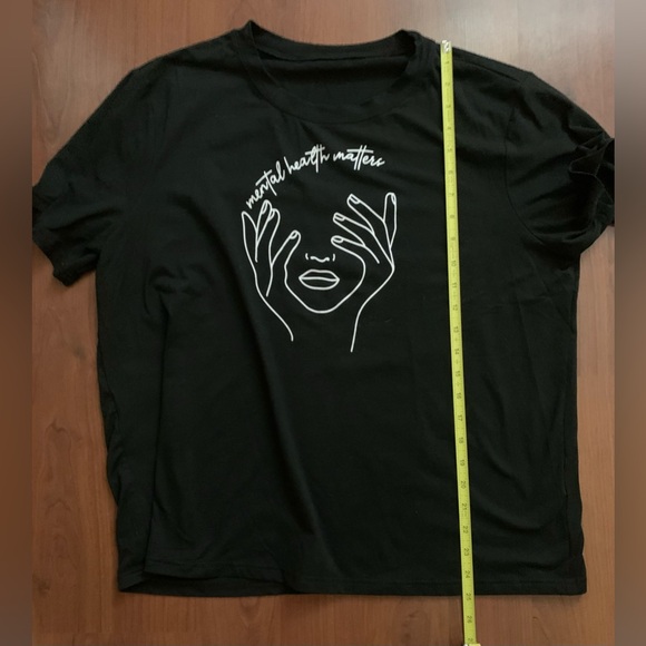 SHEIN CURVE Women’s Short Sleeve Shirt Black Size 1X - Picture 4 of 6